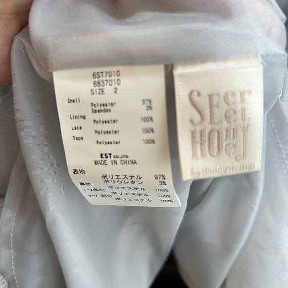 Secret Honey gray sleeveless dress ruffle Kawaii J Fashion - Picture 6 of 6